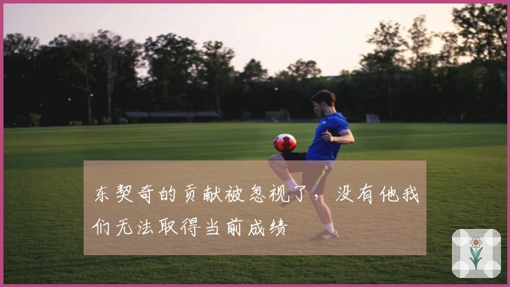 东契奇的贡献被忽视了，没有他我们无法取得当前成绩