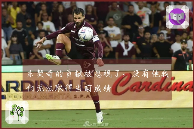 东契奇的贡献被忽视了，没有他我们无法取得当前成绩